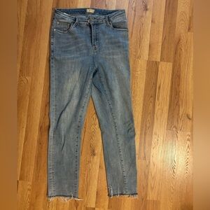 MOTHER Insider Step Crop Fray